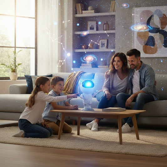 Astronaut Projector Galaxy Starry Sky Night Light Ocean Star LED Lamp Remote