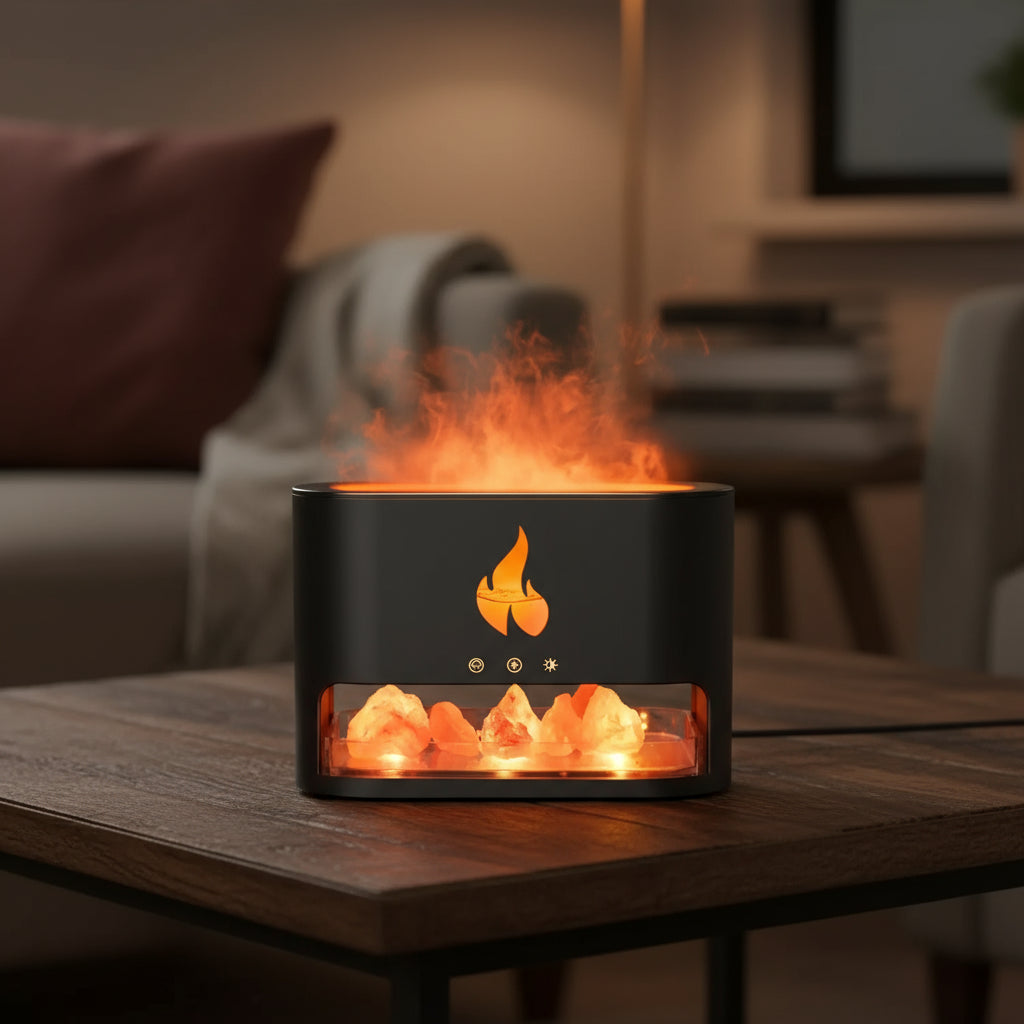 Salt Therapy & Aromatherapy in One Stylish Machine